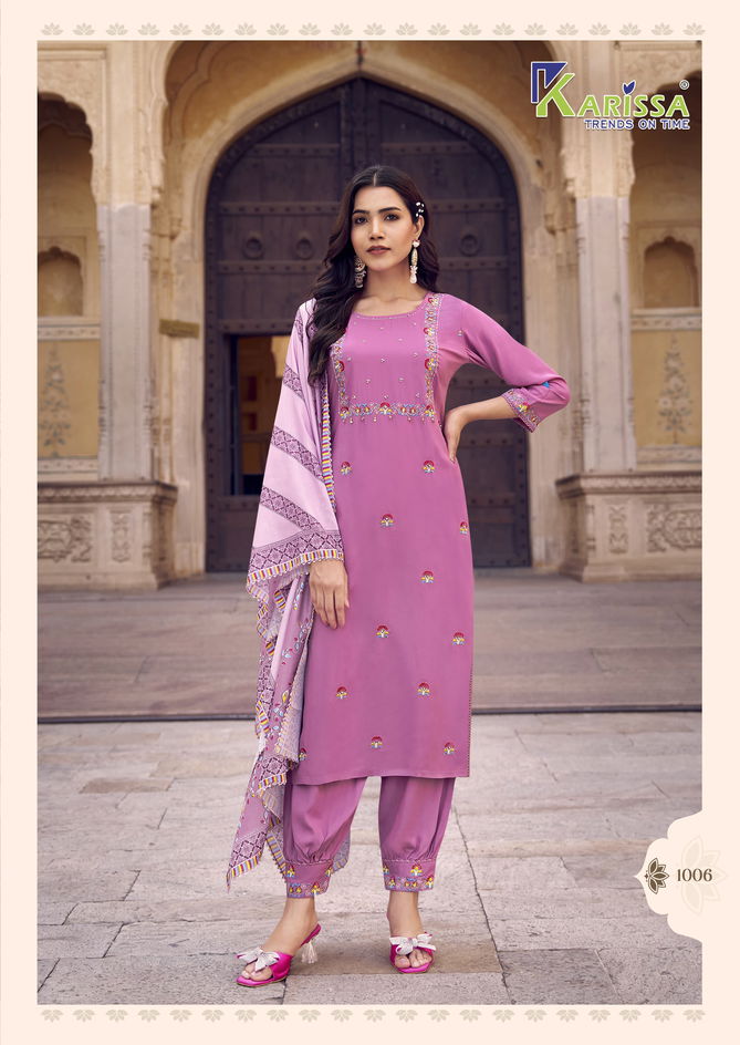 Shanaya By Karissa Afghani Style Designer Kurti With Bottom Dupatta Wholesale Shop In Surat